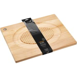 MasterClass Wooden Spiked Carving Board 46x36x2cm