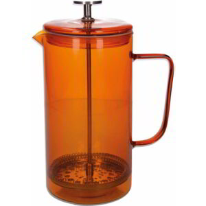 La Cafetière Amber Coloured Glass Three Cup Cafetière 350ml