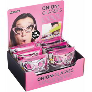 Kitsch'n'Fun Onion Glasses 'Kitchen Diva'