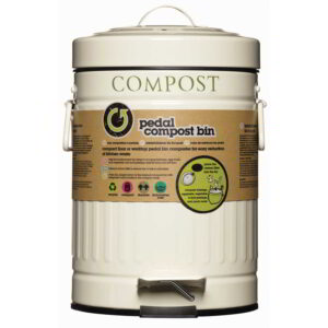 KitchenCraft Pedal Composter Bin with Charcoal Filter 3 Litres