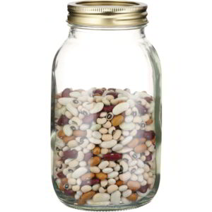 Home Made Deluxe Glass Preserving Jar 1000g (35oz)