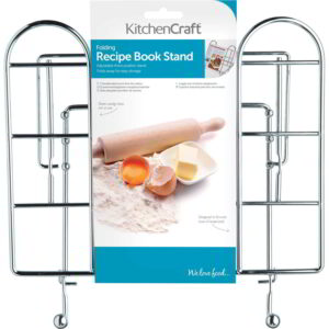 KitchenCraft Adjustable Folding Recipe Book Holder