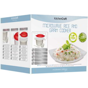 KitchenCraft Microwave Rice Cooker 1.5 Litres