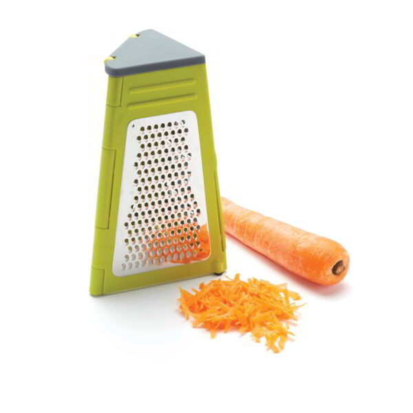 Colourworks Brights 21cm Four-in-One Fold Flat Triangular Grater