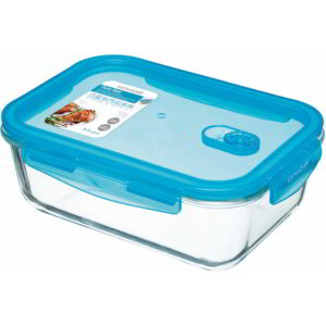 KitchenCraft Pure Seal Glass Storage Container Rectangular 1.8 Litres 23x17x9cm