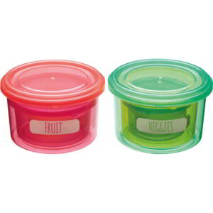 KitchenCraft Healthy Eating Stacking Portion Control Pots