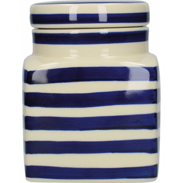 London Pottery Blue Bands Canister