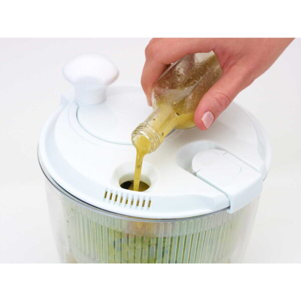 KitchenCraft Mini Salad Spinner with Twist Action Handle 19cm