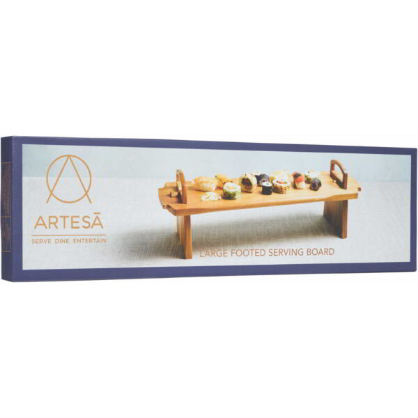 Artesa Acacia Wood Antipasti Platform Platter Large 52x15x17cm