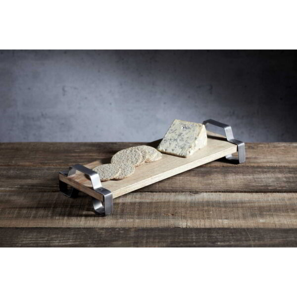 KitchenCraft Industrial Kitchen Mango Wood Serving Tray 40x15x7.5cm