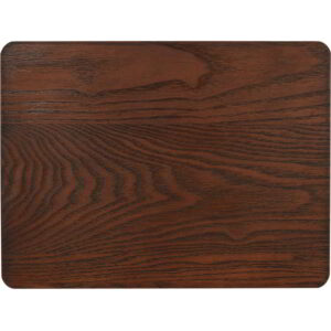 Naturals Pack Of 4 Wooden Placemats Brown 29.5cmx21cm