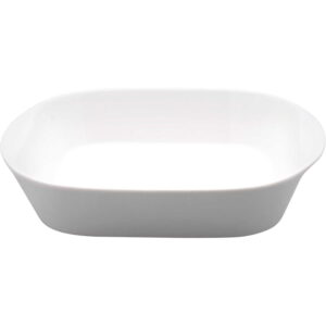 KitchenCraft White Porcelain Serving Dish - Large 26x24x5cm