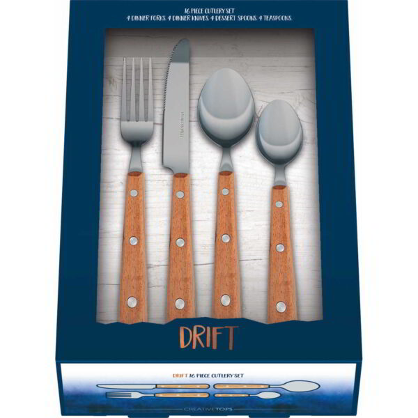 Drift 16Pc Cutlery Set