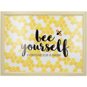 On The Table Bee Yourself Lap Tray 43.5x32.5cm