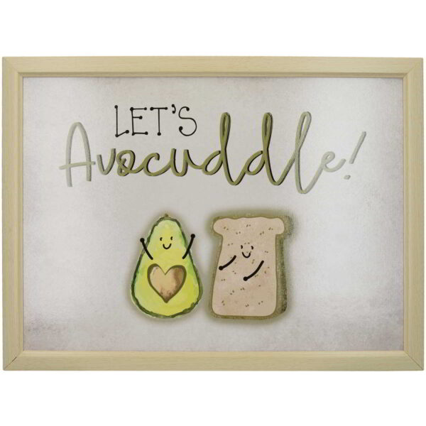 On The Table Lets Avocuddle Lap Tray 43.5x32.5cm
