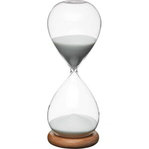 KitchenCraft Natural Elements Hourglass Timer 8x21.5cm