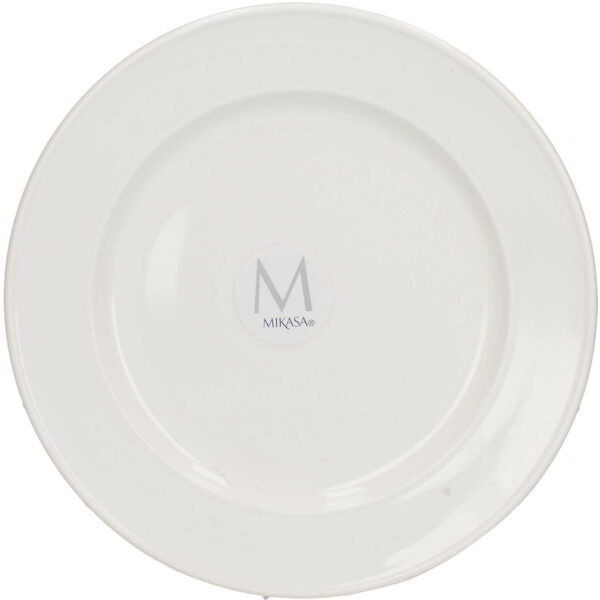 M By Mikasa Whiteware Bread Plate 17cm