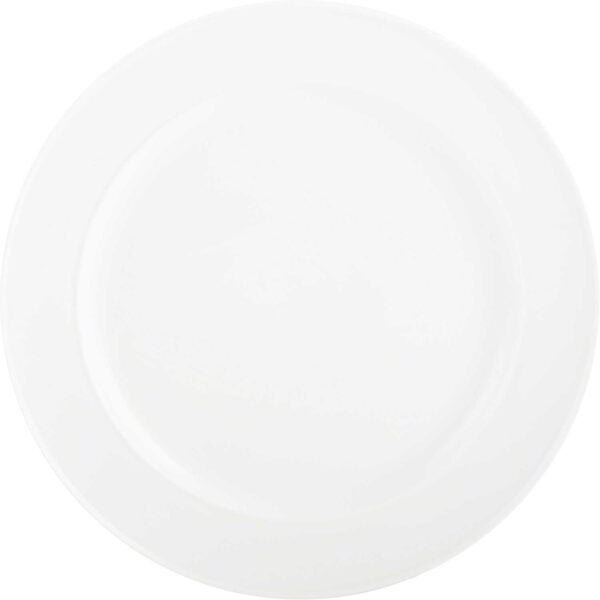 M By Mikasa Whiteware Ridged Dinner Plate 29cm