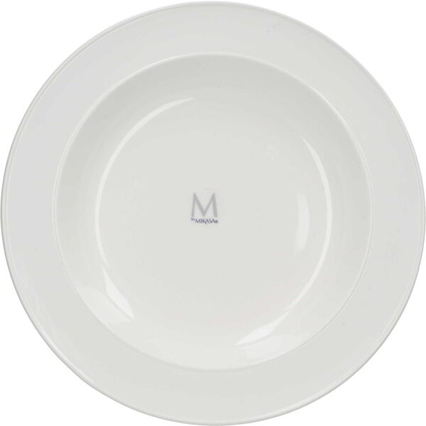 M By Mikasa Whiteware Ridged Pasta Bowl 29cm
