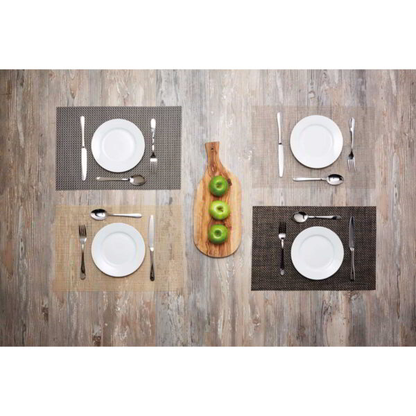 KitchenCraft Woven Placemat Gold 30x45cm