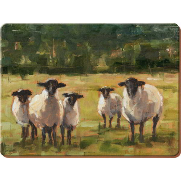 Creative Tops Sheep Pack Of 6 Premium Placemats 30x23cm