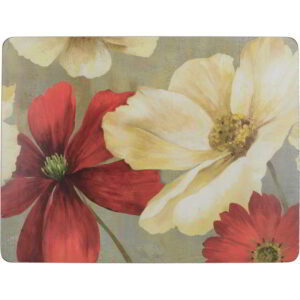 Creative Tops Flower Study Pack Of 4 Large Premium Placemats 40x29cm
