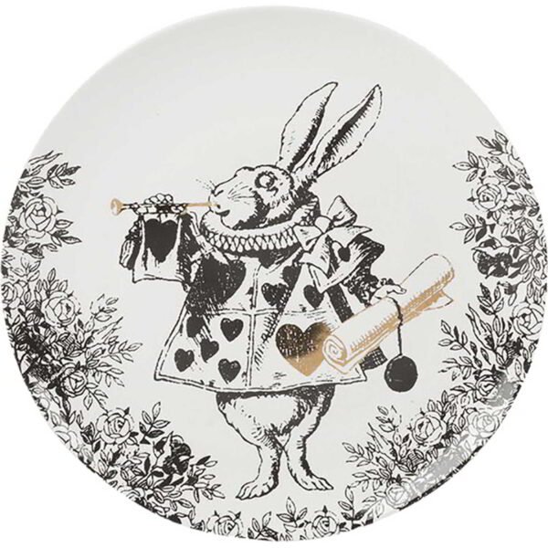 V&A Alice In Wonderland Set of Four Side Plates