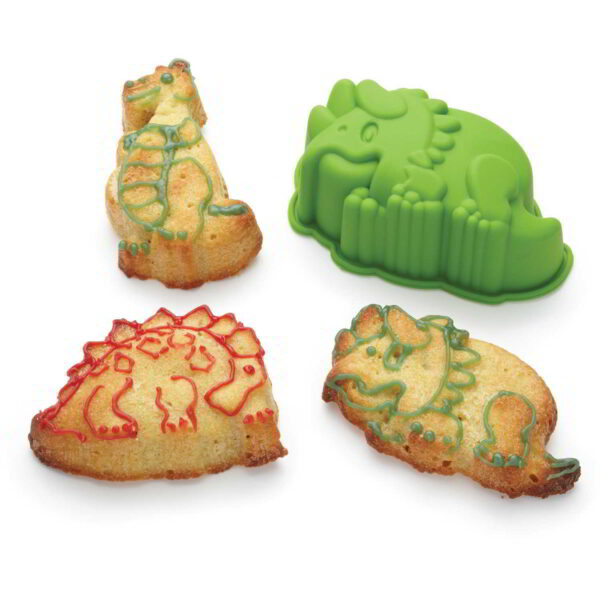 Let's Make Dinosaur Shaped Silicone Cake/Jelly Moulds