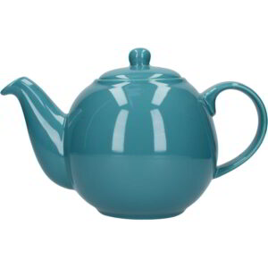 London Pottery Globe Teapot Aqua Six Cup - 1.2 Litres