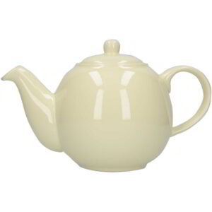 London Pottery Globe Teapot Ivory Six Cup - 1.2 Litres