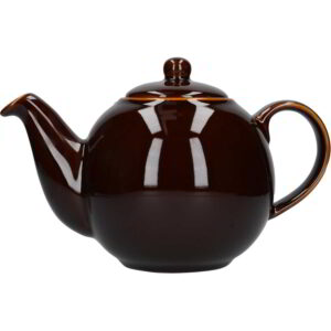 London Pottery Globe Teapot Rockingham Brown Six Cup - 1.2 Litres