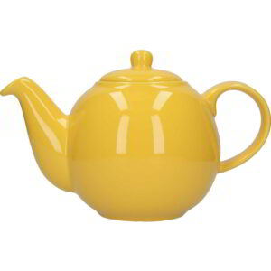 London Pottery Globe Teapot New Yellow Six Cup - 1.2 Litres