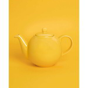 Teekann keraamika 1L 'yellow globe' London Pottery