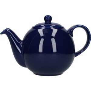 London Pottery Globe Teapot Cobalt Blue 8 Cup