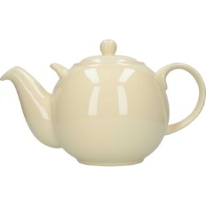 London Pottery Globe Teapot Ivory Ten Cup - 3 Litres
