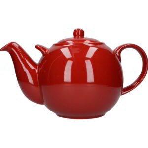 London Pottery Globe Teapot Red Ten Cup - 3 Litres