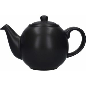 London Pottery Globe Teapot Matt Black Two Cup - 500ml