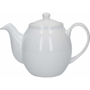 London Pottery Ceramic White Teapot Two Cup - 500ml 500ml