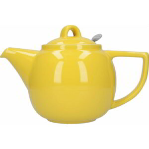 London Pottery Ceramic Geo Teapot Lemon Four Cup - 900ml