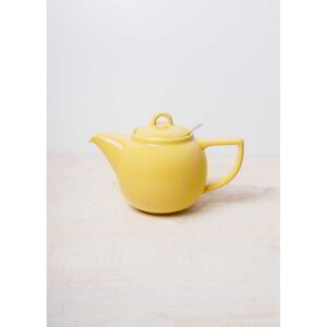 London Pottery Ceramic Geo Teapot Lemon Four Cup - 900ml