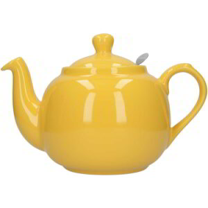 London Pottery Farmhouse Teapot New Yellow Six Cup - 1.2 Litres