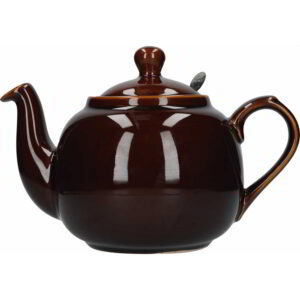 London Pottery Farmhouse Teapot Rockingham Brown Six Cup - 1.2 Litres