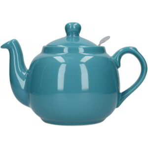 London Pottery Farmhouse Teapot Aqua Four Cup - 900ml