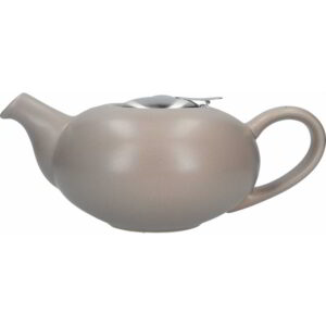 London Pottery Ceramic Pebble Teapot Matt Putty Four Cup - 900ml