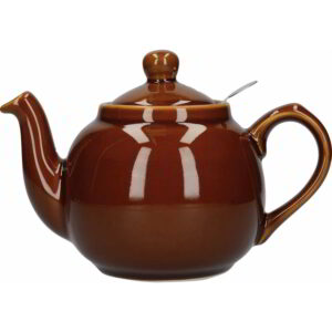 London Pottery Farmhouse Teapot Rockingham Brown Two Cup - 500ml