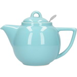 London Pottery Ceramic Geo Teapot Aqua Two Cup - 500ml