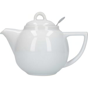 London Pottery Ceramic Geo Teapot White Two Cup - 500ml
