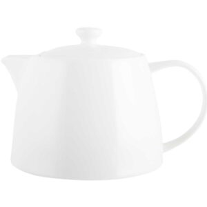 M By Mikasa Whiteware Ridged Six Cup Teapot
