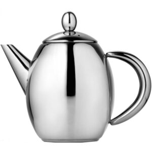 La Cafetière Paris Stainless Steel Teapot Four Cup 1 Litre