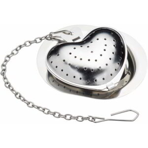 KitchenCraft Le'Xpress Stainless Steel Novelty Heart Shaped Tea Infuser